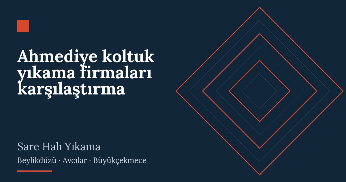Ahmediye koltuk yıkama firmaları karşılaştırma: evde yıkama