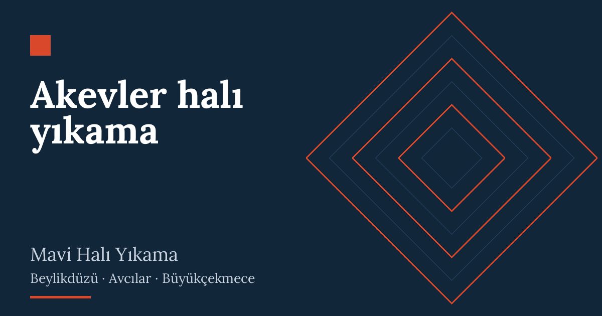Akevler halı yıkama | Mavi Halı Yıkama