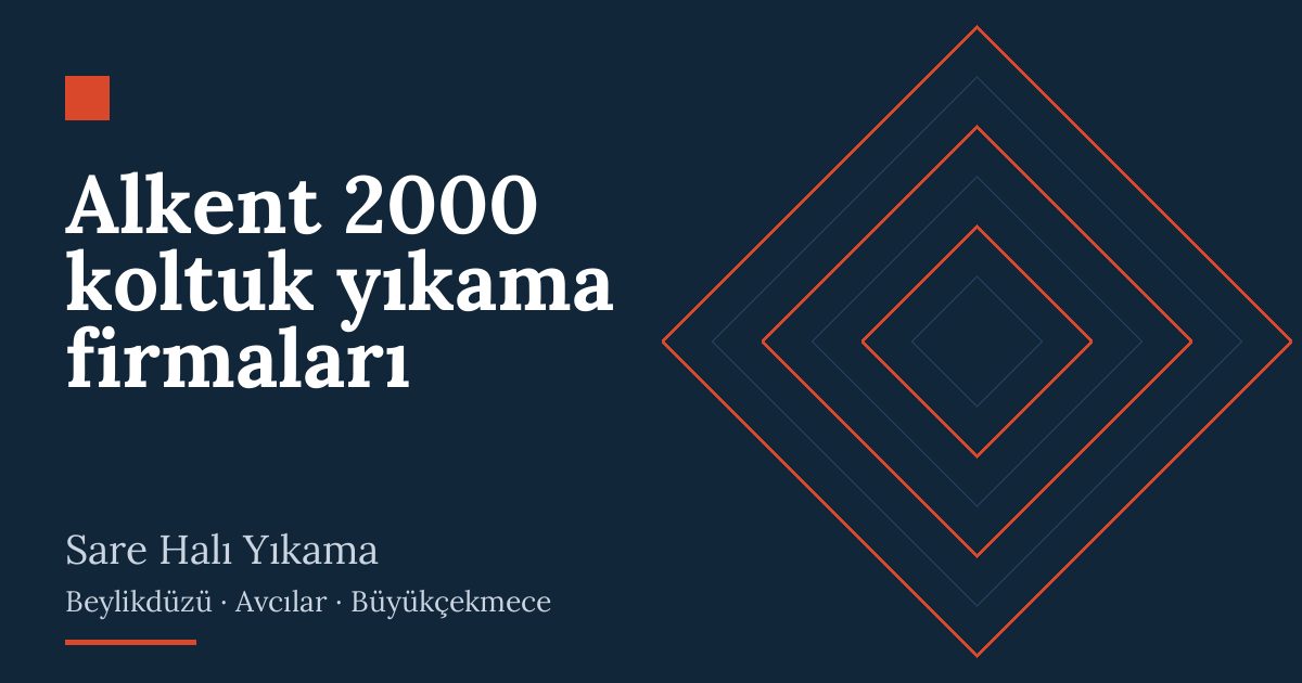 Alkent 2000 koltuk yıkama firmaları | Sare Halı Yıkama