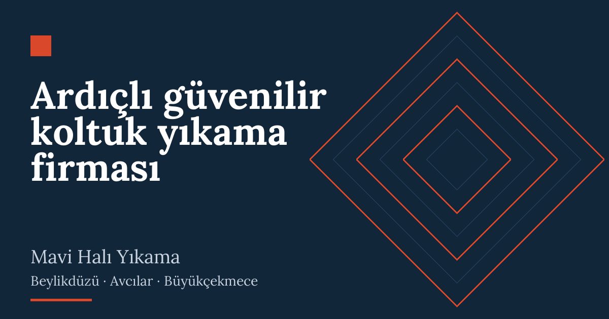 Ardıçlı güvenilir koltuk yıkama firması: evde yıkama