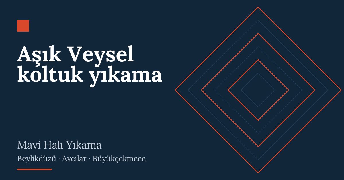 Aşık Veysel koltuk yıkama | Mavi Halı Yıkama