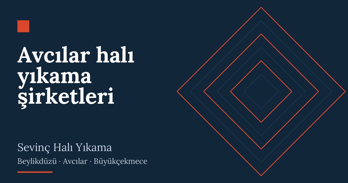 Avcılar halı yıkama şirketleri | Sevinç Halı Yıkama