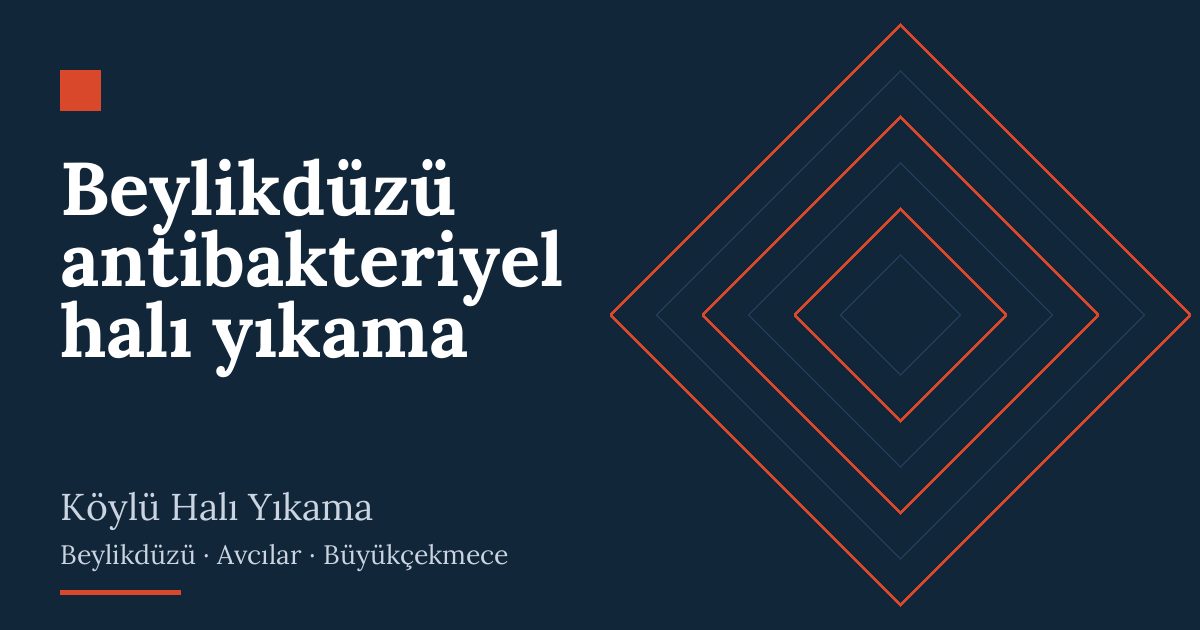 Beylikdüzü antibakteriyel halı yıkama – hizmet özeti