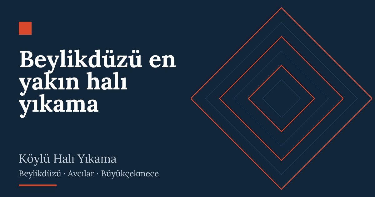 Beylikdüzü en yakın halı yıkama Beylikdüzü en yakın halı yıkama: alım, yıkama ve teslim