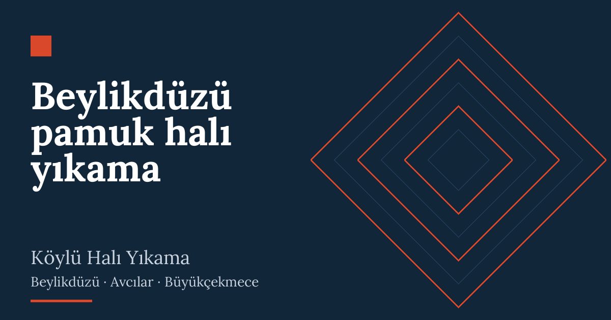 Beylikdüzü pamuk halı yıkama Beylikdüzü pamuk halı yıkama | Köylü Halı Yıkama
