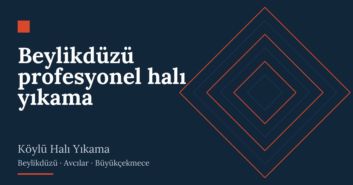 Beylikdüzü profesyonel halı yıkama Beylikdüzü profesyonel halı yıkama – hizmet özeti
