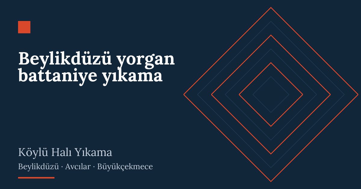 Beylikdüzü yorgan battaniye yıkama Beylikdüzü yorgan battaniye yıkama: alım, yıkama ve teslim