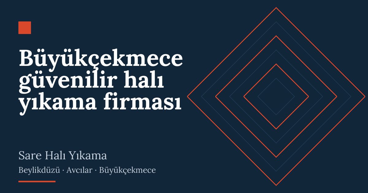 Büyükçekmece güvenilir halı yıkama firması: alım, yıkama ve teslim