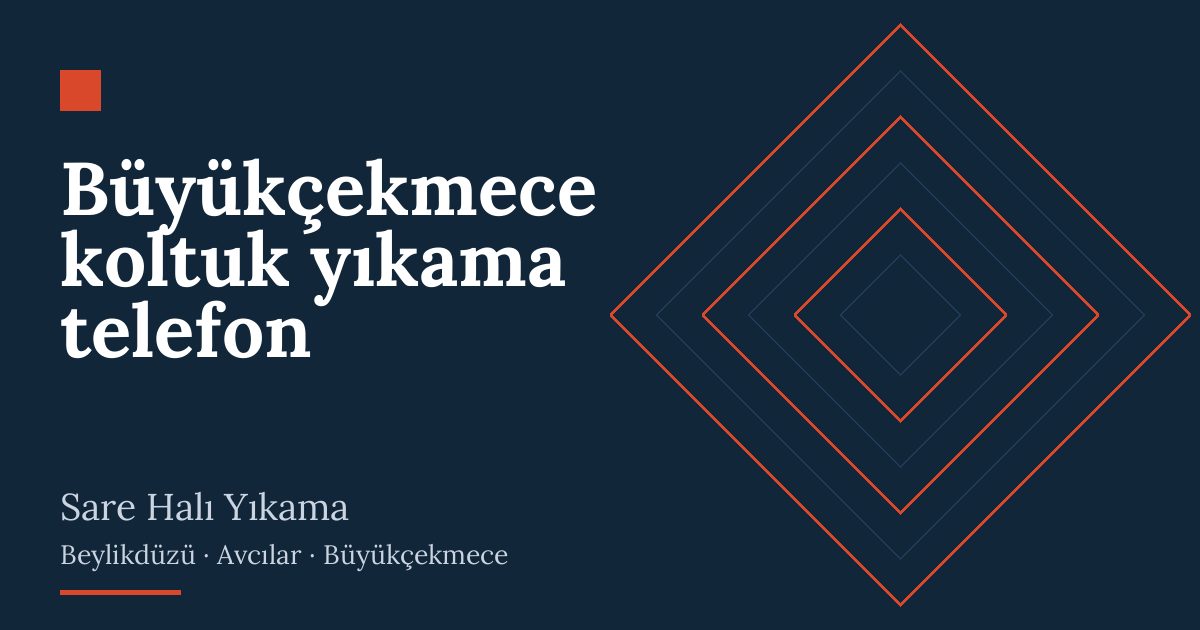 Büyükçekmece koltuk yıkama telefon: evde yıkama