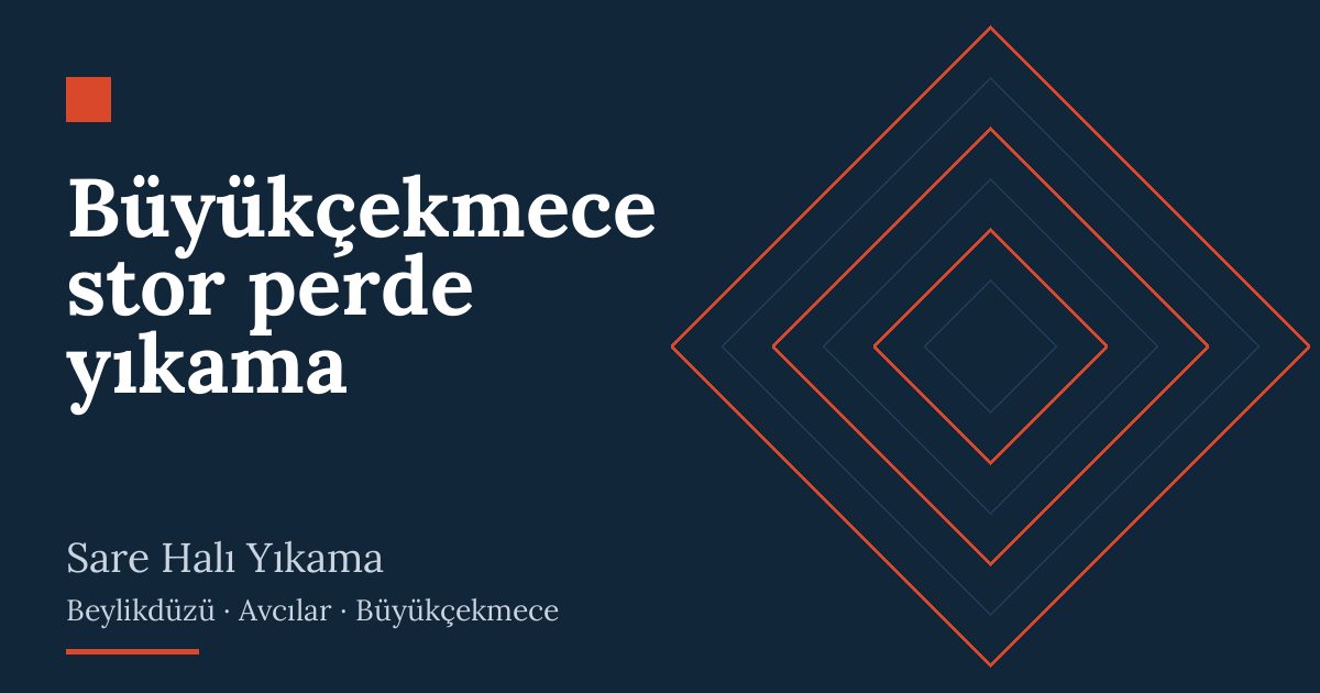 Büyükçekmece stor perde yıkama: alım, yıkama ve teslim
