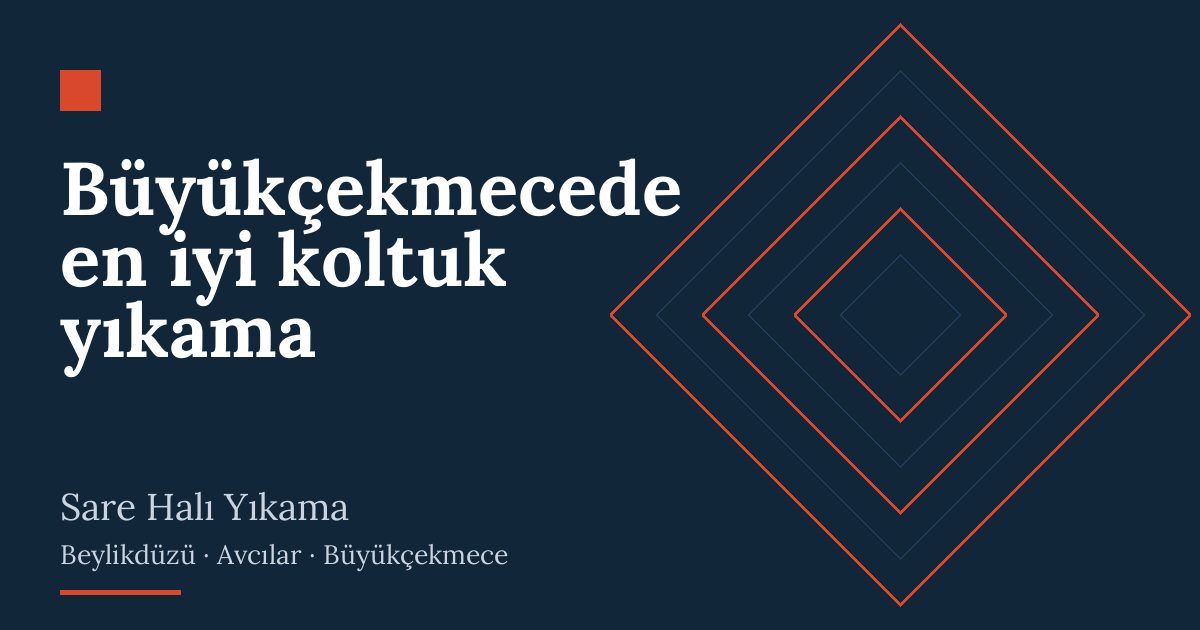 Büyükçekmecede en iyi koltuk yıkama: evde yıkama