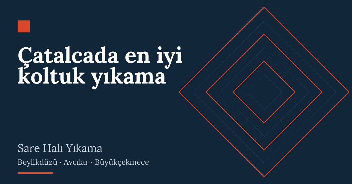 Çatalcada en iyi koltuk yıkama | Sare Halı Yıkama