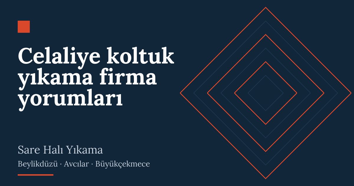 Celaliye koltuk yıkama firma yorumları: evde yıkama
