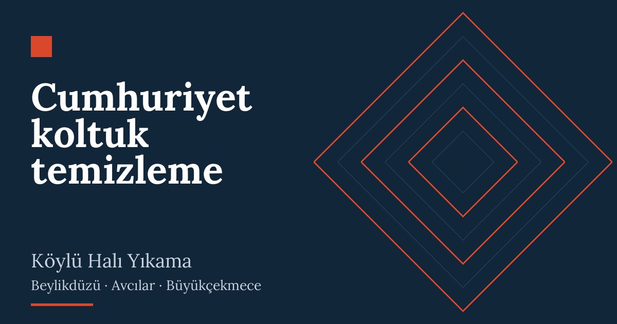 Cumhuriyet koltuk temizleme: evde yıkama