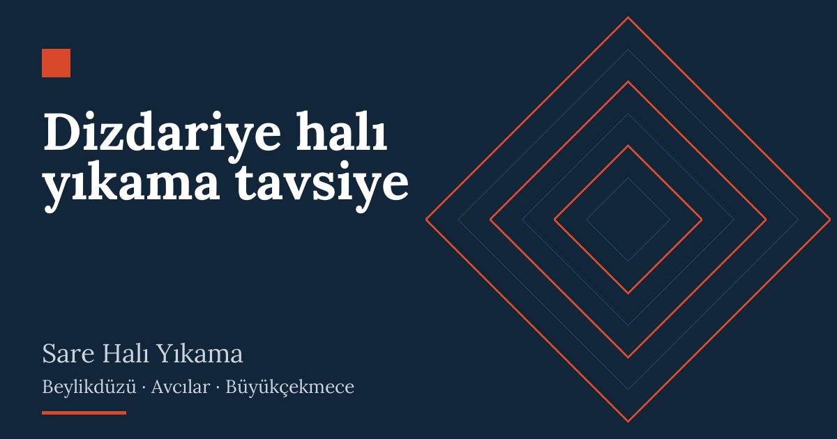 Dizdariye halı yıkama tavsiye: alım, yıkama ve teslim