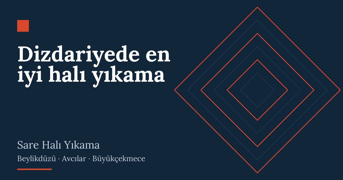 Dizdariyede en iyi halı yıkama: alım, yıkama ve teslim