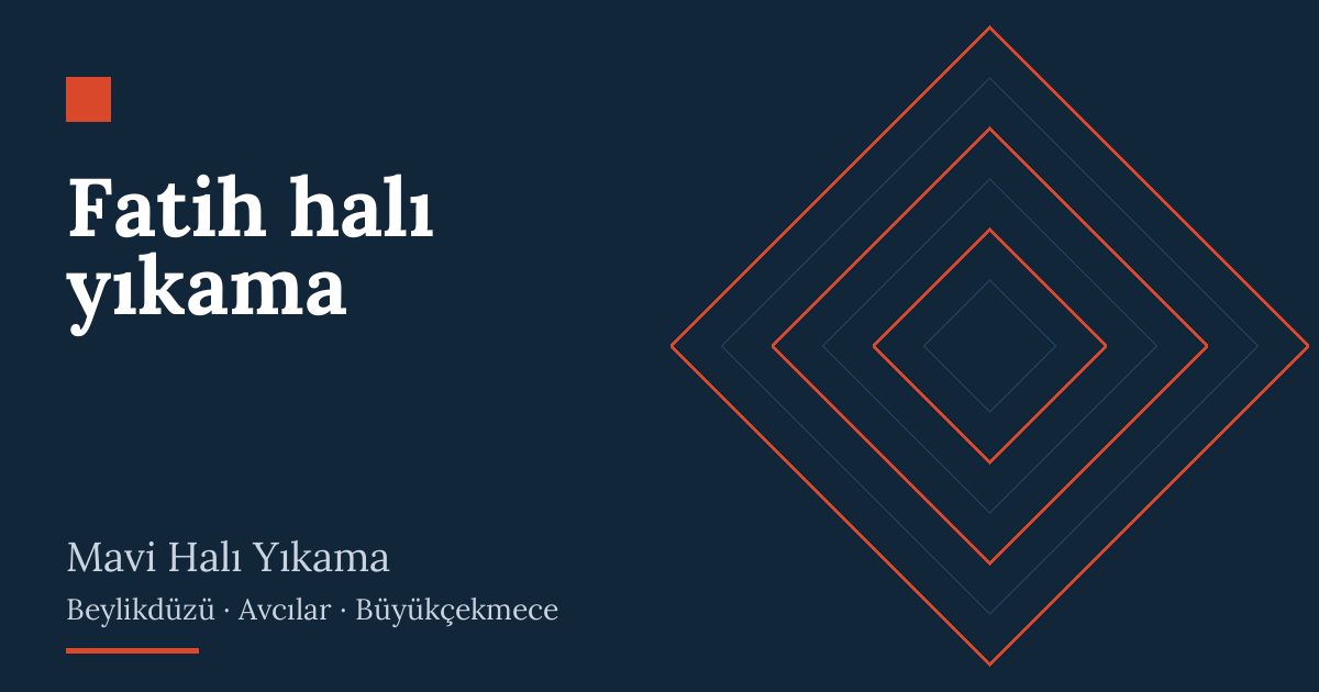 Fatih halı yıkama | Mavi Halı Yıkama