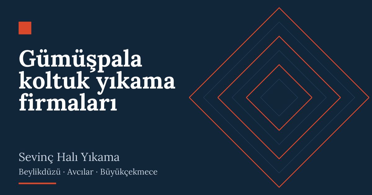Gümüşpala koltuk yıkama firmaları: evde yıkama