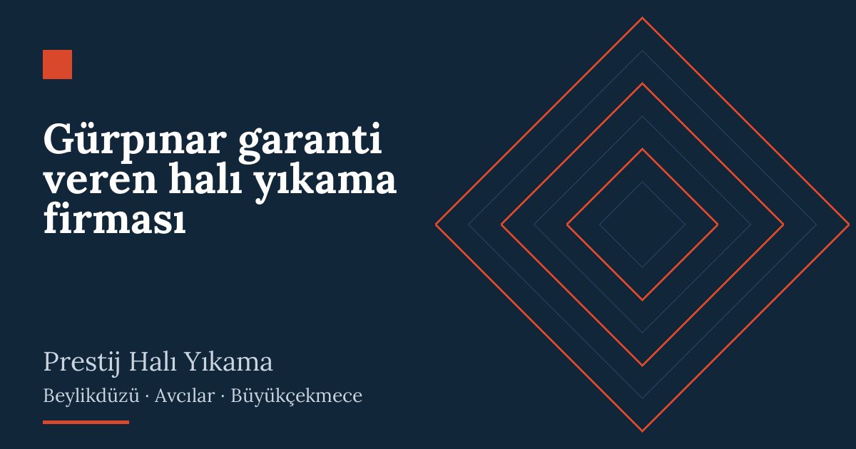 Gürpınar garanti veren halı yıkama firması hizmeti