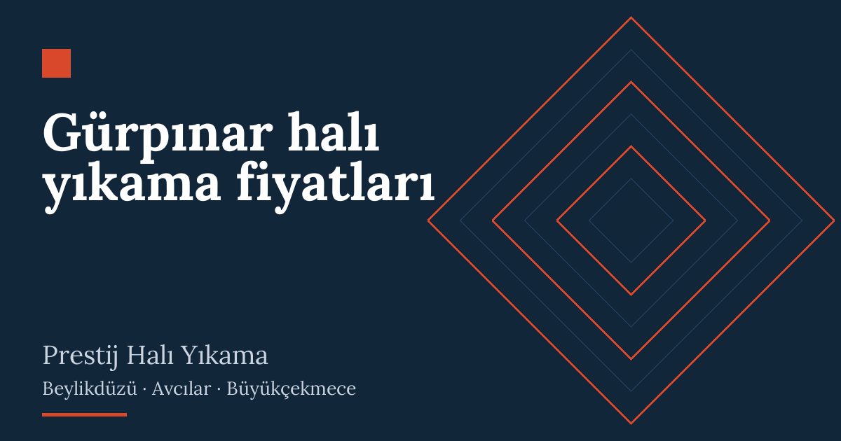 Gürpınar halı yıkama fiyatları: alım, yıkama ve teslim