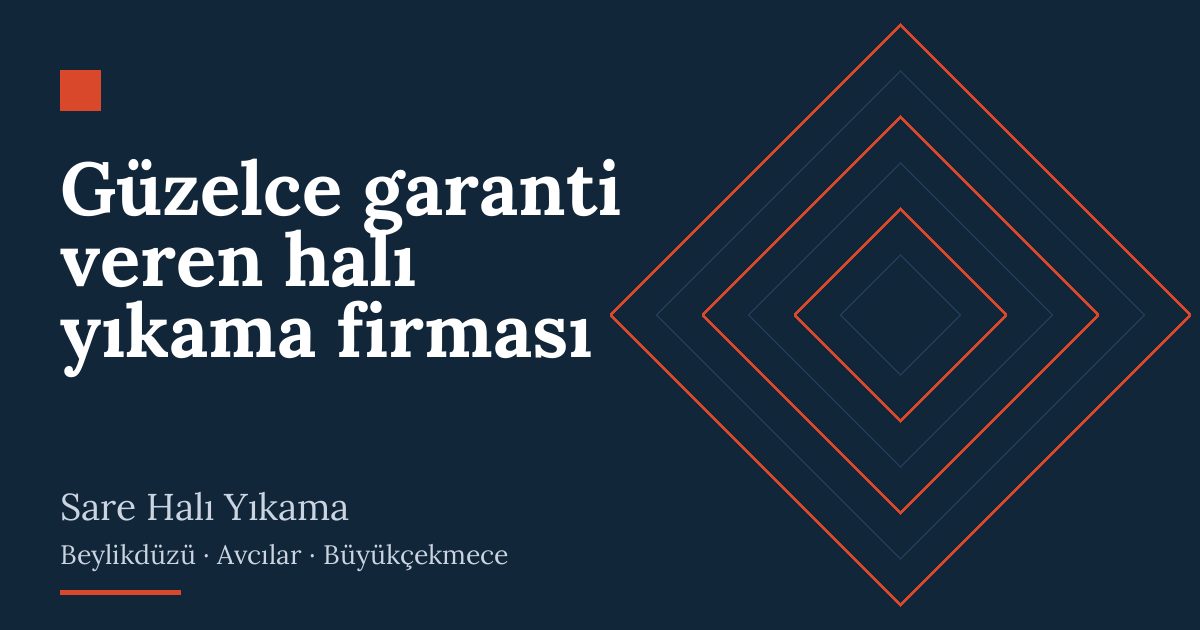 Güzelce garanti veren halı yıkama firması: alım, yıkama ve teslim