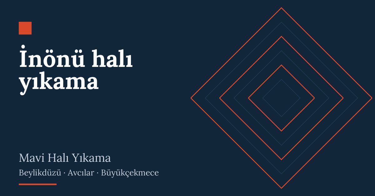 İnönü halı yıkama: alım, yıkama ve teslim