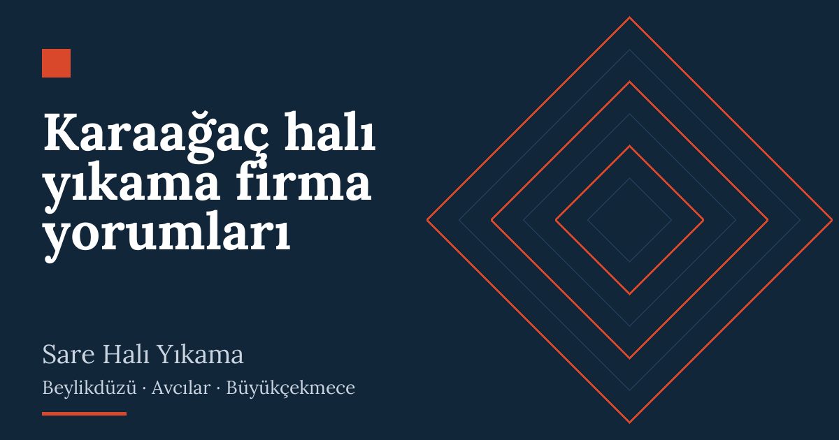 Karaağaç halı yıkama firma yorumları hizmeti