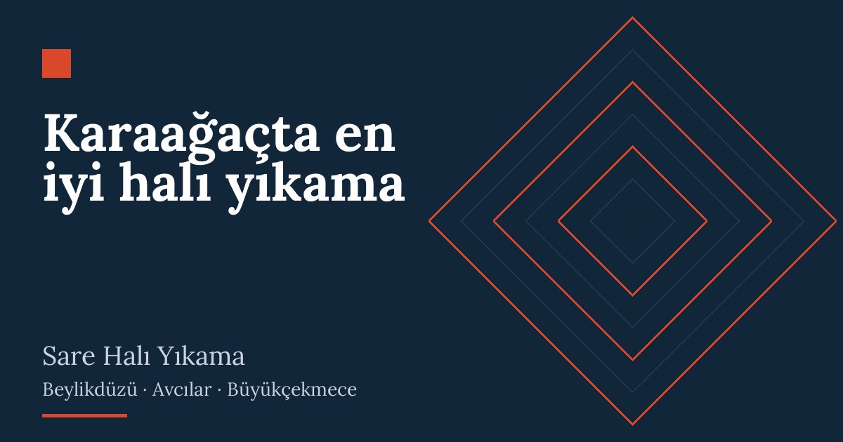 Karaağaçta en iyi halı yıkama: alım, yıkama ve teslim