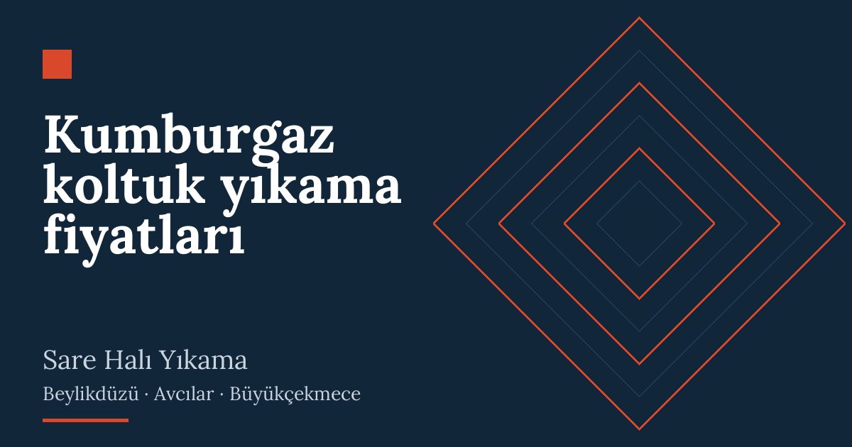 Kumburgaz koltuk yıkama fiyatları: evde yıkama