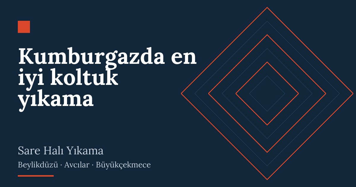 Kumburgazda en iyi koltuk yıkama – hizmet özeti