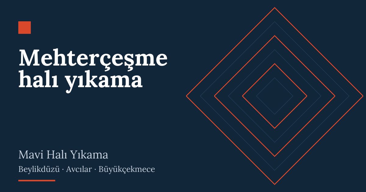 Mehterçeşme halı yıkama: alım, yıkama ve teslim