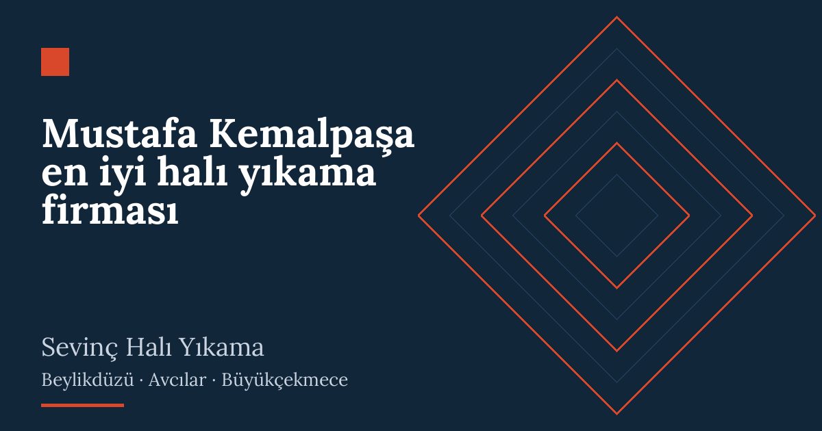 Mustafa Kemalpaşa en iyi halı yıkama firması – hizmet özeti