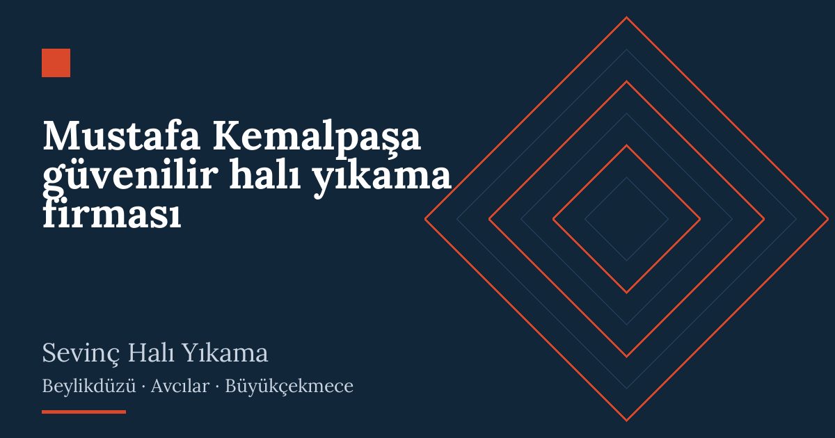 Mustafa Kemalpaşa güvenilir halı yıkama firması: alım, yıkama ve teslim