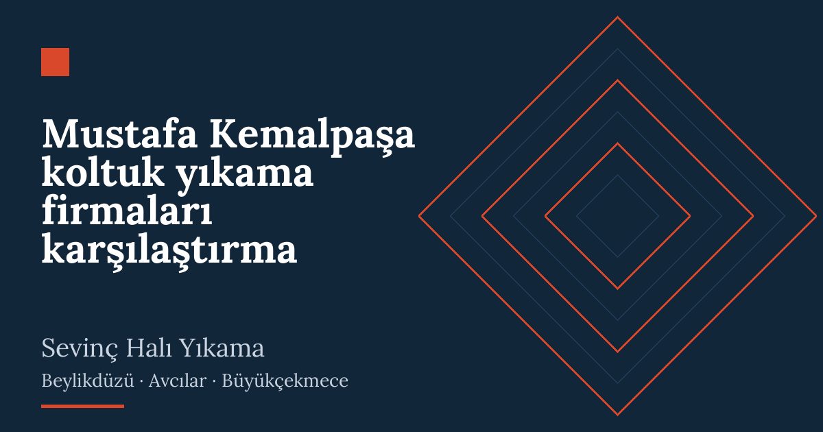 Mustafa Kemalpaşa koltuk yıkama firmaları karşılaştırma: evde yıkama