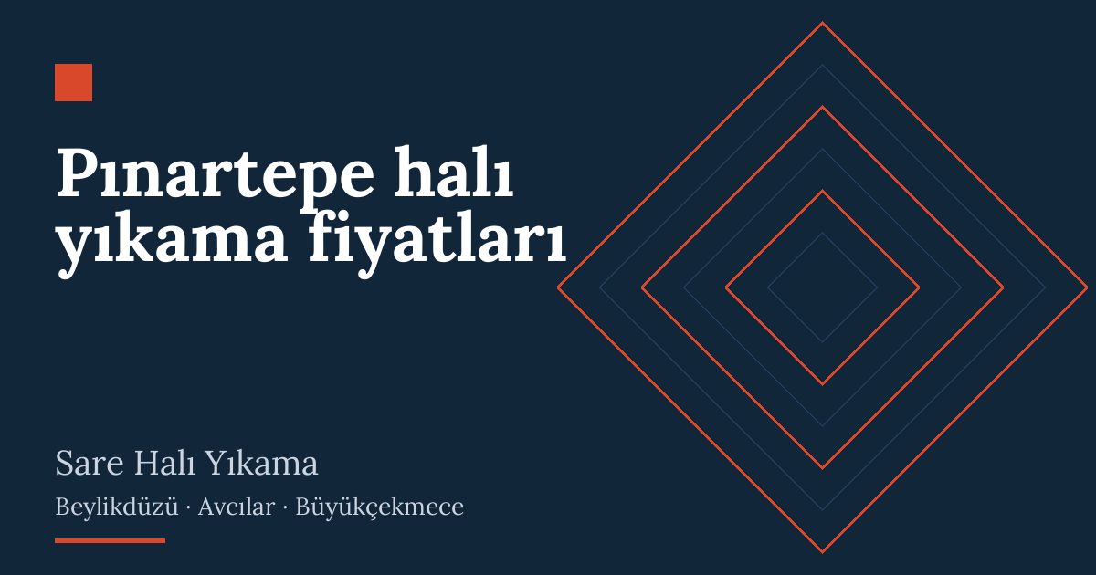 Pınartepe halı yıkama fiyatları: alım, yıkama ve teslim