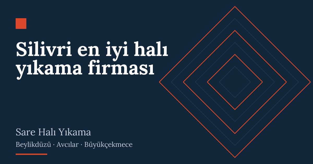 Silivri en iyi halı yıkama firması: alım, yıkama ve teslim