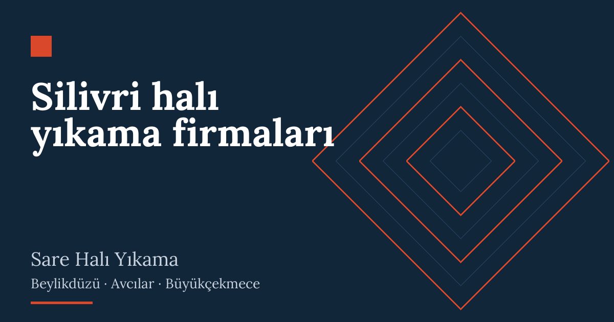 Silivri halı yıkama firmaları – hizmet özeti