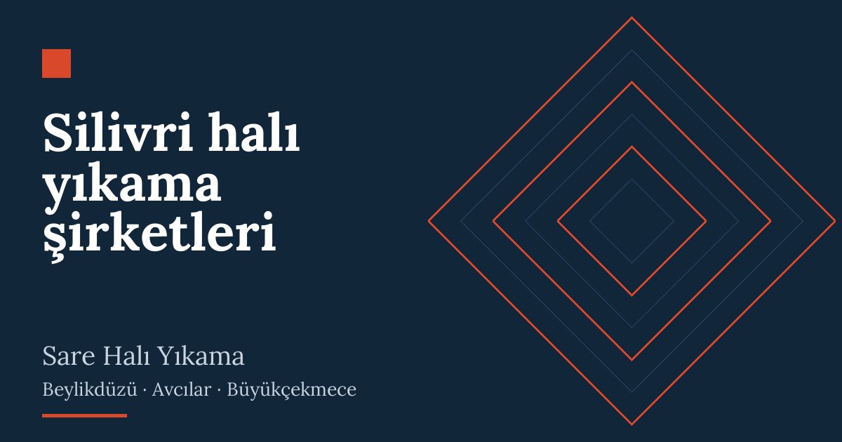 Silivri halı yıkama şirketleri hizmeti