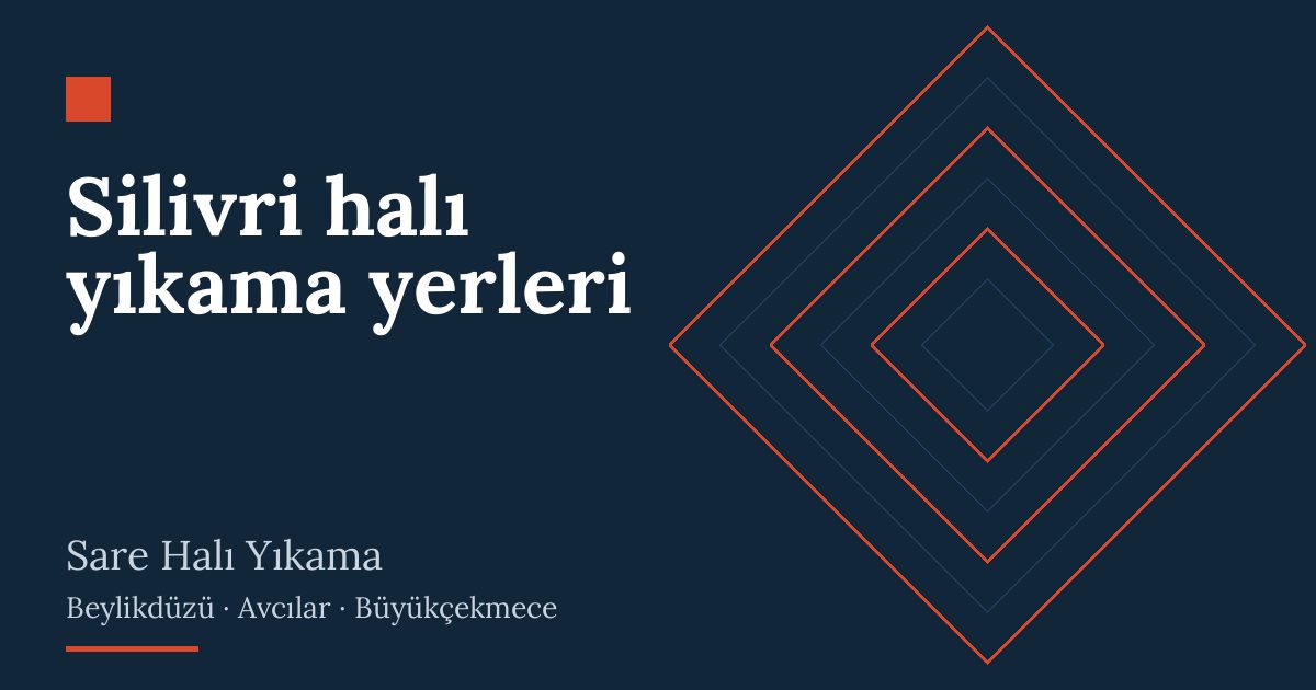 Silivri halı yıkama yerleri: alım, yıkama ve teslim