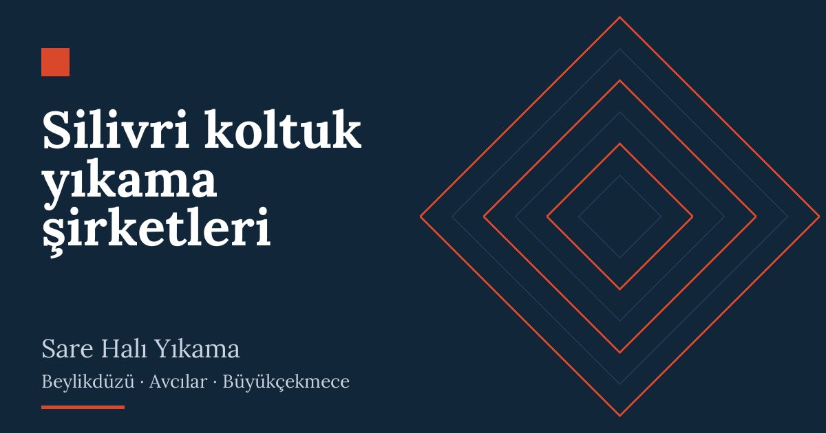 Silivri koltuk yıkama şirketleri: evde yıkama