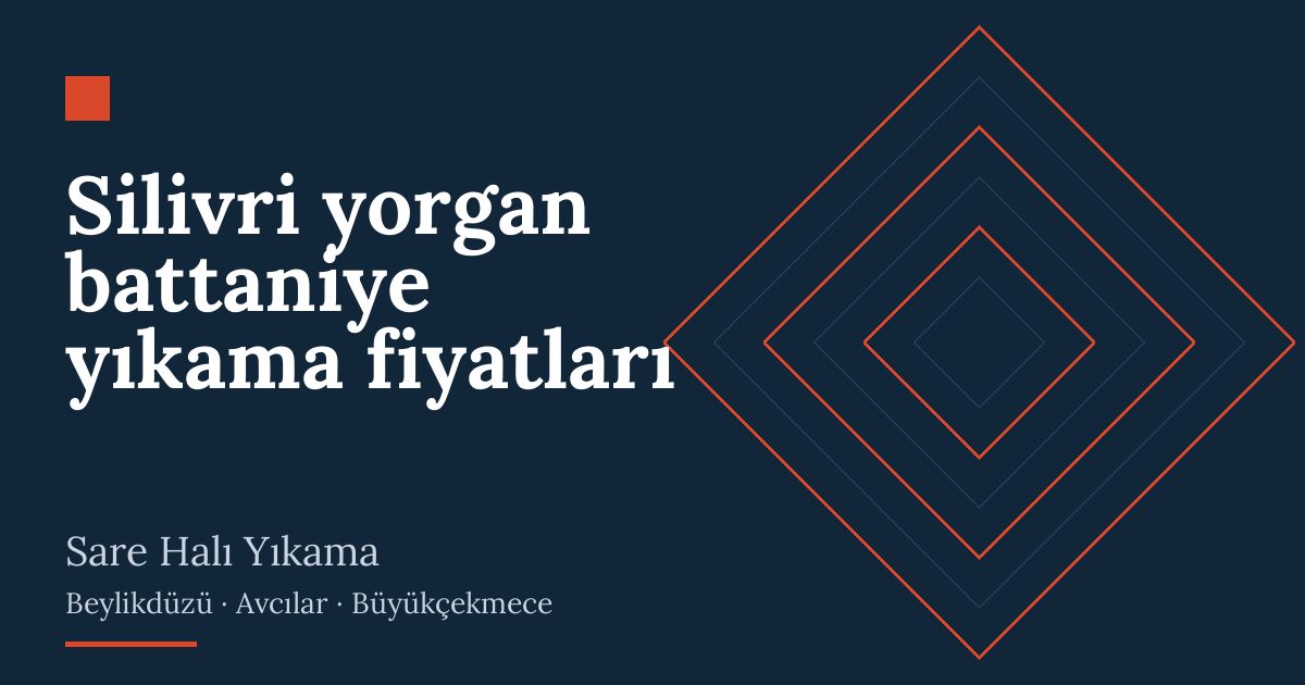 Silivri yorgan battaniye yıkama fiyatları hizmeti