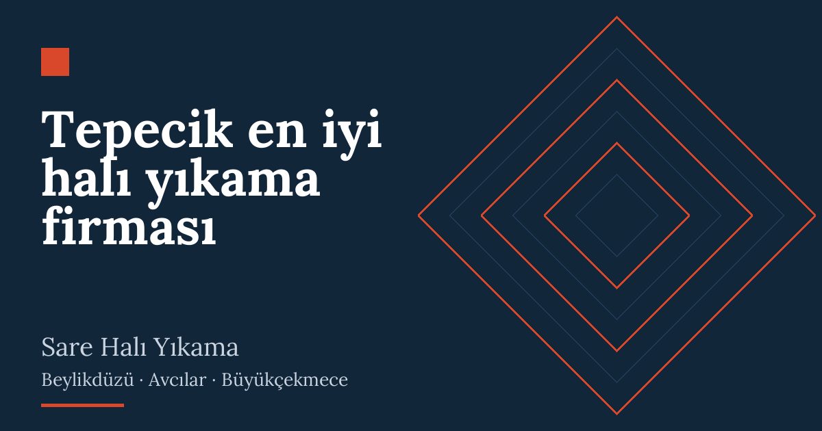 Tepecik en iyi halı yıkama firması – hizmet özeti
