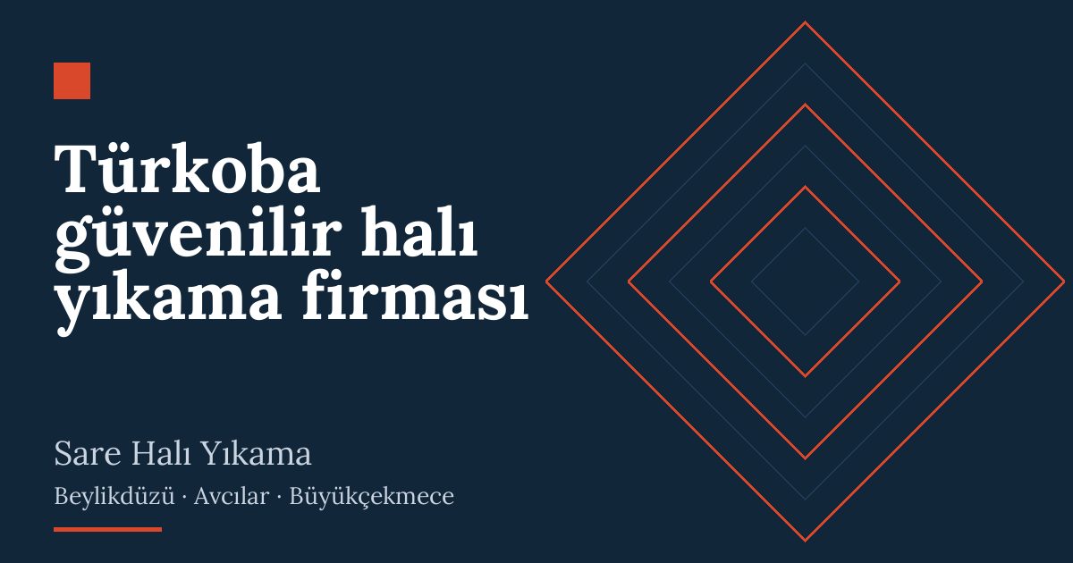 Türkoba güvenilir halı yıkama firması: alım, yıkama ve teslim