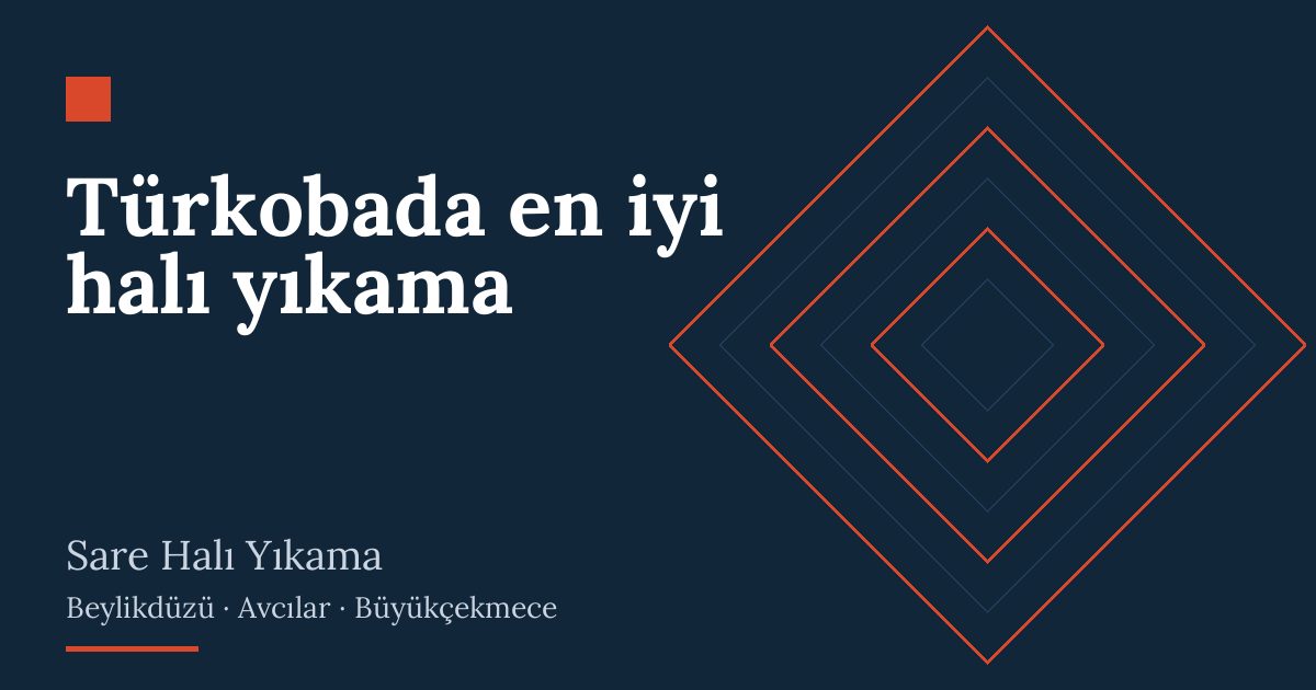 Türkobada en iyi halı yıkama: alım, yıkama ve teslim