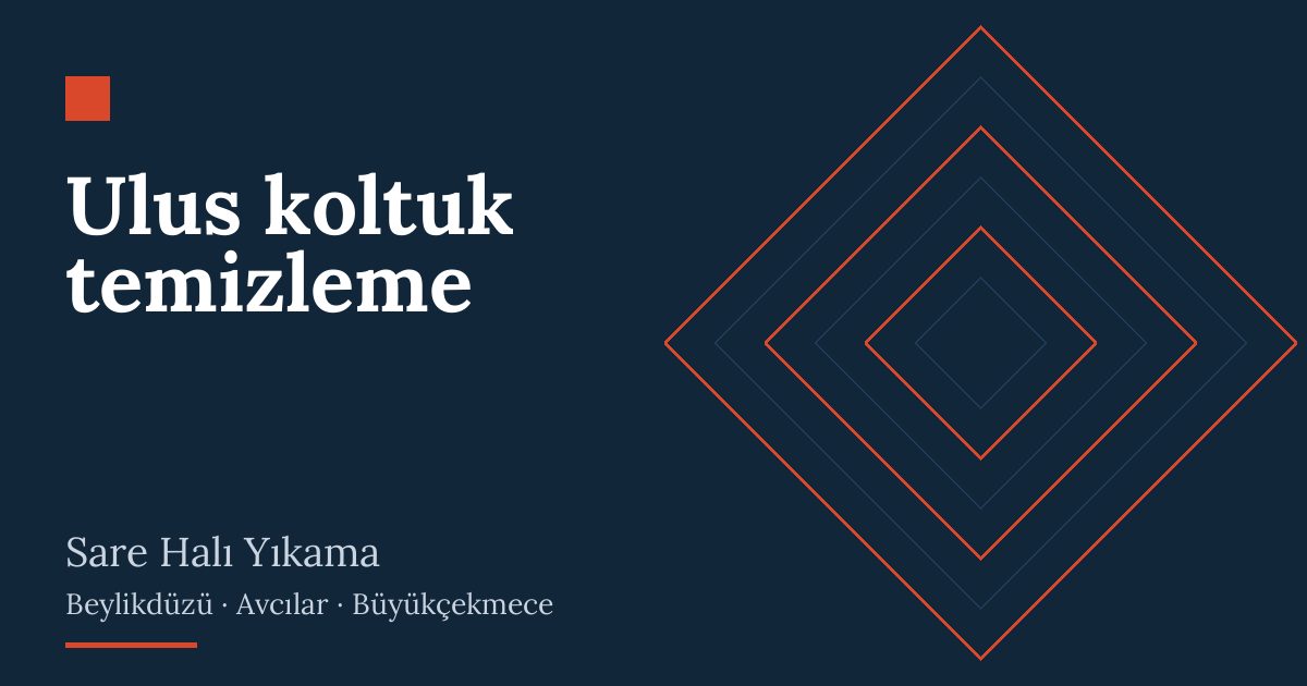 Ulus koltuk temizleme – hizmet özeti