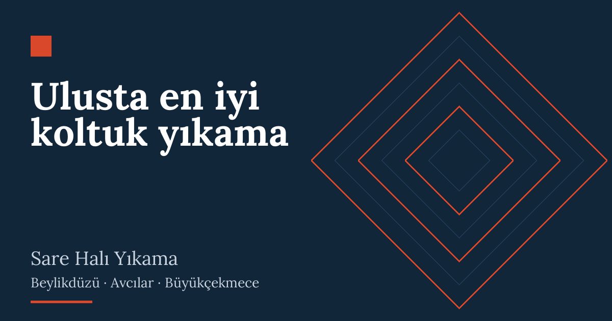 Ulusta en iyi koltuk yıkama | Sare Halı Yıkama