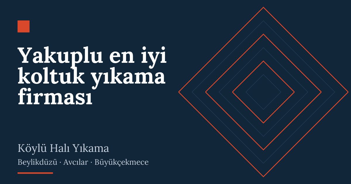Yakuplu en iyi koltuk yıkama firması | Köylü Halı Yıkama