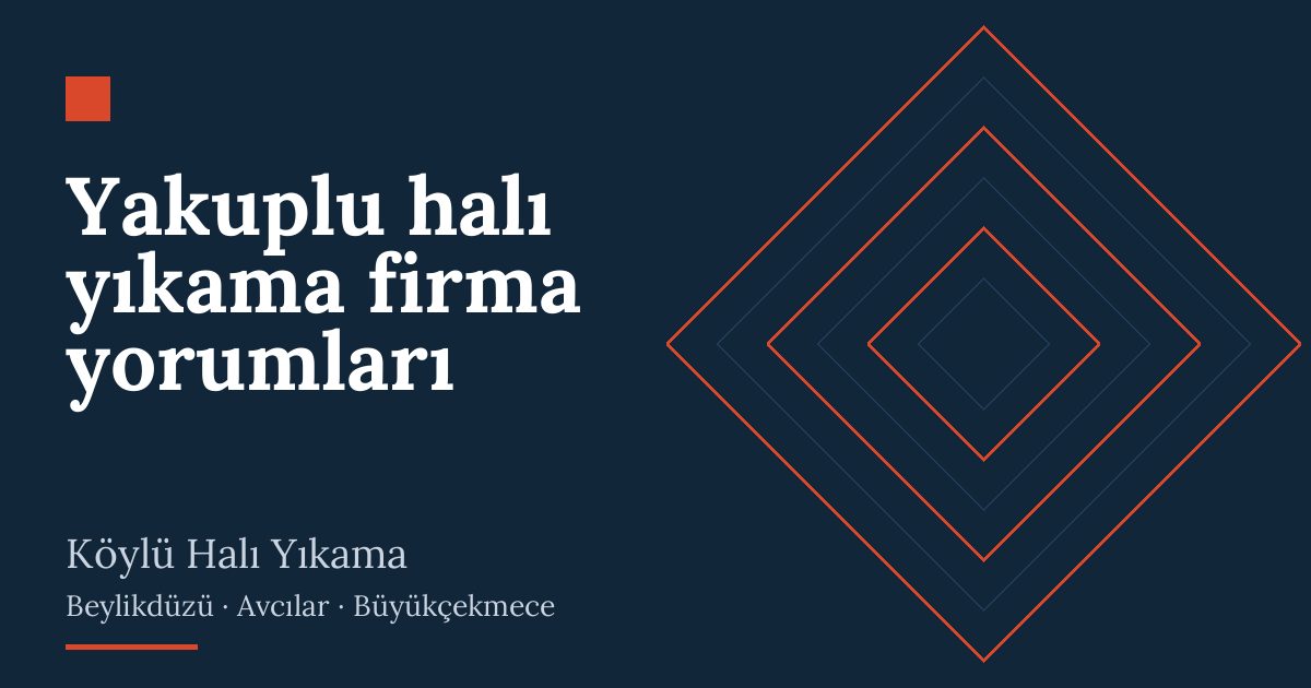 Yakuplu halı yıkama firma yorumları: alım, yıkama ve teslim
