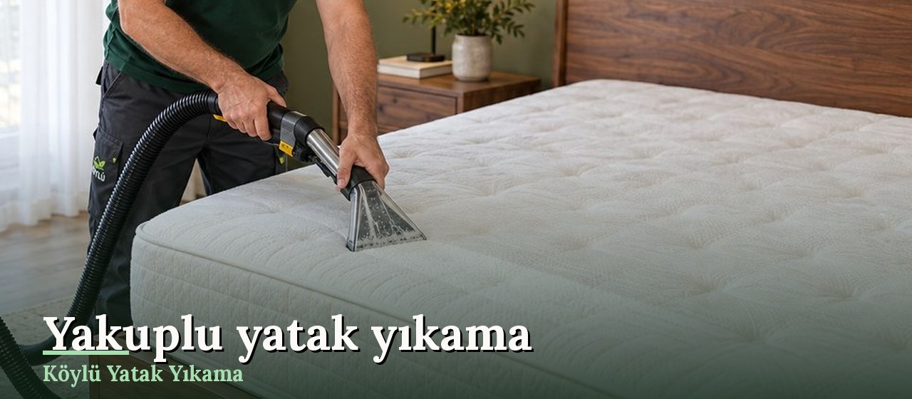 Yakuplu yatak yıkama öncesinde visco yatağın model ve bakım bilgisi kontrol edilerek uygun yöntem belirlenir.