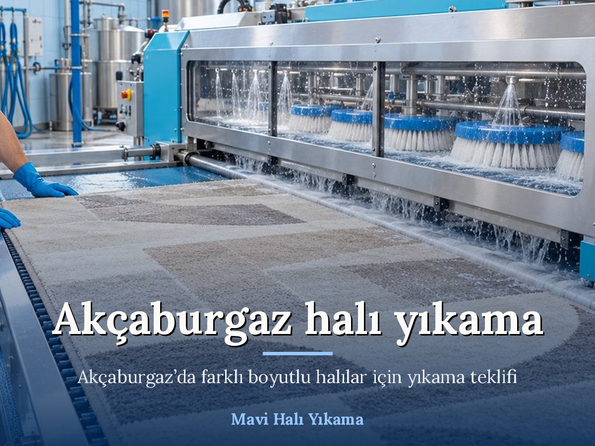 Mavi Halı Yıkama Esenyurt halı yıkama hizmeti